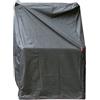 Barbecook copertura per barbecue, telo di protezione per barbecue a legna Pedro, copertura premium, nero, 99×68×152cm