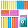 AiQInu Barrette per Sigillare Sacchetti 30 Pezzi, 7/11cm Mollette per Alimenti da Cucina, Chiudi Sacchetti Cucina Riutilizzabili, Food Storage Bag Clips per Snack, Caffè, Caramelle