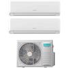 Hisense CLIMATIZZATORE CONDIZIONATORE HISENSE ECOSENSE DUAL 9000+18000 BTU 3AMW62 WIFI