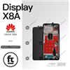 HUAWEI DISPLAY HONOR X8A ORIGINALE RIGENERATO NERO FRAME