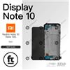 XIAOMI DISPLAY REDMI NOTE 10 4g/ REDMI NOTE 10S ORIGINALE RIGENERATO FRAME TOUCH