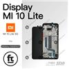 XIAOMI DISPLAY MI 10 LITE 5G ORIGINALE RIGENERATO GREY GRIGIO FRAME TOUCH VETRO