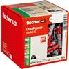 Fischer Tasselli fischer tassello muro DUO-POWER 8 S con vite 8x40mm confezione 50pz.