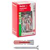 Fischer Tasselli fischer tassello muro DUO-POWER 6 S con vite 6x30mm confezione 100pz.