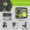 Does not apply Livella Laser Verde Autolivellante Magnetica 30m Linee Incrociate con Treppiede