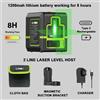 Does not apply Livella Laser Verde Autolivellante Magnetica 30m Linee Incrociate con Treppiede