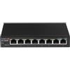 Edimax GS-5008E switch di rete Gestito Gigabit Ethernet (10/100/1000) Nero