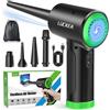 LUCKEA Soffiatore PC Aria Compressa Pulizia PC Air Duster Depolveratore Elettrico per