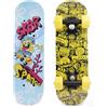 Joy Toy - SpongeBob SquarePants mini skateboard in legno - 43 x 12 x 8 cm