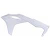 R-Tech CONVOGLIATORE ARIA RADIATORE KAWASAKI KXF REPLICA BIANCO