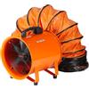 VEVOR Ventilatore di Scarico Motore 145W Estrattore d'Aria Condotto Industriale 203 mm Tubo di Scarico Volume d'Aria 1020 CFM Ventilatore di Scarico per Estrarre Polvere Fumo Velocità 2900 giri/min