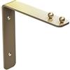 National Hardware N275-504 Appendiabiti quadrato, 17,8 cm, oro spazzolato