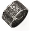 Amen Anello Amen Uomo Padre Nostro in Argento