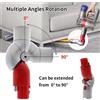 Snodo Adattatore Multi-Angolo Compatibile Dyson V7 V8 V10 V11 V15 NUOVO