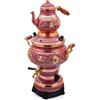Senza marchio %100 Rame Samovar CALDAIA TÈ ROSSO 220V Semaver Teiera Elettrica 5,2 lt -5,5 qt