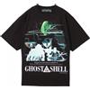 GHOST IN THE SHELL T-shirt Ghost in the Shell x Kosuke Kawamura x atmos 02 nera Giappone nuova