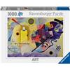 Ravensburger - Puzzle Kandinsky, Wassily Yellow, Red, Blue, 1000 Pezzi, Puzzle A