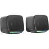 Mars gaming MARSGAMING MS-PRO, Altoparlanti Compatti 10W, RGB Flow Dinamica, Altoparlante PC