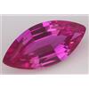 Senza marchio Pietra preziosa taglio marquise 2,5 x 5 mm berillo rosso certificato naturale...