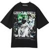 GHOST IN THE SHELL T-shirt Ghost in the Shell x Kosuke Kawamura x atmos 03 nera Giappone nuova