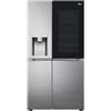 LG GSXV91PZAE Frigorifero Americano Side by Side InstaView Total No Frost con Congelatore, 635 L, Dispenser Acqua e Ghiaccio UV Nano, Door Cooling, Linear Cooling - Frigo Smart con Wi-Fi e Freezer