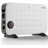 AREBOS Termoconvettore 2000W Turbo Ventola Termostato Antigelo bianco Silenzioso