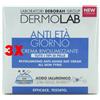 Dermolab 3 X Dermolab Viso Crema Rivolumizzante Antieta' Giorno 50 Ml Tutti I Tipi Di Pe