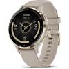 Garmin Venu 3S, 41mm, Smartwatch GPS, French Grey | Smartwatch AMOLED 1,2, Microfono e Speaker, Musica, GarminPay, +30 App sport, GPS, Cardio, SpO2, Autonomia 10 giorni