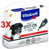 VITAKRAFT 3 X Vitakraft Spot-on Fipronil Antiparassitario Cane Taglia Media 10-25 Kg 3 Fi
