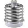 yefix Adattatore Convertitore Lampadina da E27 Femmina a E40 Maschio | Attacco Lampadina Max 60W Compatibile LED, Filamento, CFL