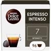 NESCAFÉ DOLCE GUSTO Espresso Intenso Caffè, 6 Confezioni da 16 Capsule (96 Capsule Compatibili Nescafé Dolce Gusto)