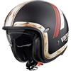 Premier Casco Vintage do 92 O.S. Bm,Nero/Bianco/Rosso,Xs