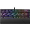 ASUS ROG STRIX SCOPE II RX, Tastiera da Gaming Cablata, RGB, Nera