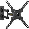 Alphamount Supporto TV Parete con Braccio Girevole ed Estendibile, Staffa TV da