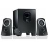 Logitech Z313 Sistema di Altoparlanti 2.1 per PC, Jack da 3.5 mm, Nero