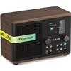 Pure Classic H4 Radio da Cucina Digitale (DAB+/FM, Bluetooth, USB, AUX, Timer da