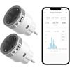 SONOFF S60TPF 2PCS Presa Smart 16A 2.4G WIFI Intelligente Smart Plug with Timer,