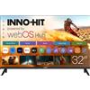 Inno-Hit Televisore Smart TV Inno Hit 32" HD DVB-T-T2 WebOS WiFi HDMI Netflix Youtube