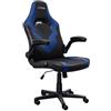 Trust Sedia gaming GXT 703B Riye Blue e Black 25129