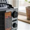 Radio di Emergenza con Torcia Supporto Scheda TF e USB per Esterno, Campeggio