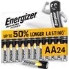 Energizer Alkaline Power - Pile AA (pacco da 24) Batterie Alcaline 1,5V - potenz
