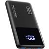 INIU Power Bank, 10000mAh Slimmest Fast Charge Powerbank, 22.5W Caricatore Porta