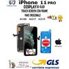 Apple DISPLAY IPHONE 11 PRO " OLED " TOUCH SCREEN FRAME PARI ORIGINALE GLS