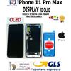 Apple IPHONE 11 PRO MAX OLED GARANTITO DISPLAY TOUCHSCREEN FRAME PARI ORIGINALE GLS