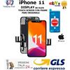 Apple IPHONE 11 DISPLAY TOUCHSCREEN 3D CON FRAME PARI ORIGINALE GLS