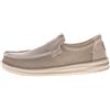 Hey dude Mocassino MIKKA BRAIDED Tessuto Uomo Olive 40124 3cg