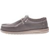 Hey dude Mocassino WALLY BRAIDED Tessuto Uomo Militare 40003 3ve