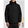 Lyle & Scott GIUBBOTTO LYLE & SCOTT ZIP THROUGH HOODED JACKET - JK464V_Z865 col. nero