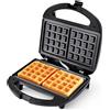 YASHE Macchina per Waffle, Piastra per Waffle Antiaderente, Waffle Maker Elettri