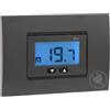 VEMER - Termostato da Incasso KEO-A LCD VE558300 con Display LCD Retroilluminato